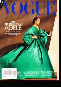 Vogue USA Magazine November 2021 - Adele, Oliver Rousteing, Huma Abedin - Picture 1 of 2