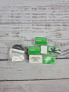 Lotto 4 fermacravatte di ricambio Audio Technica AT8411 e 1 8417 nuove con scatola - Foto 1 di 4