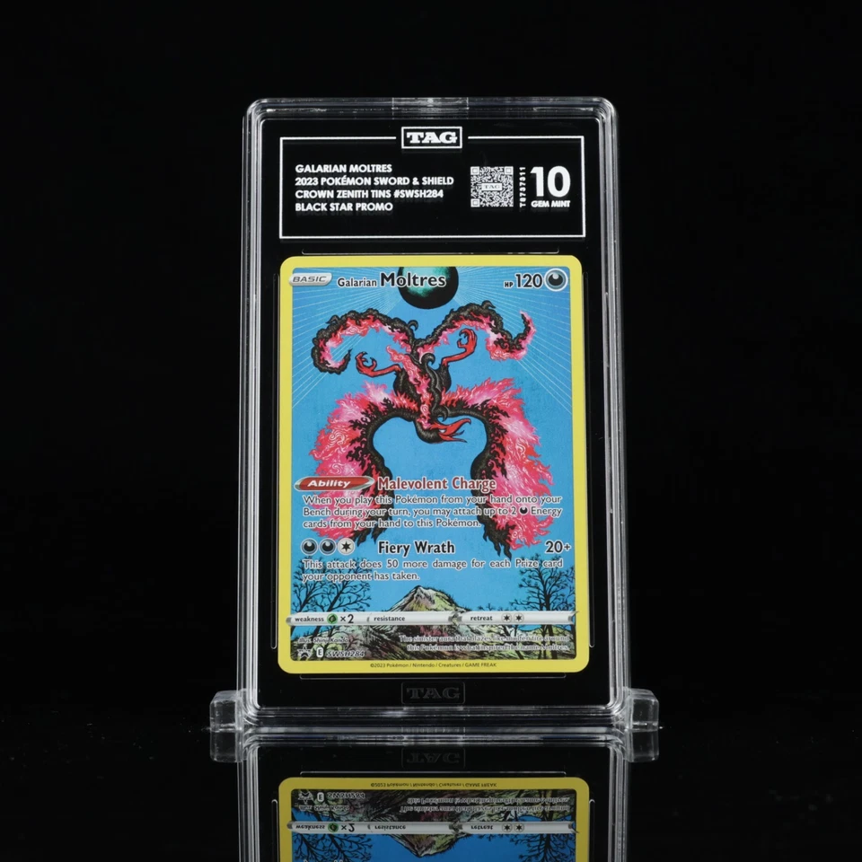 TAG 10 Galarian Moltres SWSH284 SWSH: Sword & Shield Promo Cards Holo - Image 1 of 2