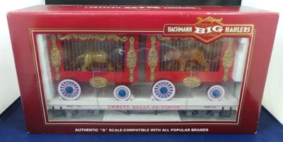 Bachmann Emmett Kelly Jr. Circus #1 Cage Car - Lion & Tiger - G-Scale 98371 NEW - Image 1 of 2