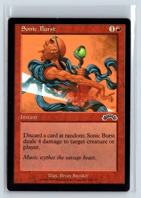 (2X) Sonic Burst Exodus Common – MTG Magic the Gathering Card - Image 1 of 4