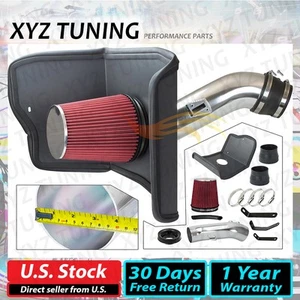 KIT ADMISIÓN AIRE FRÍO XYZ + ESCUDO TÉRMICO ROJO 2012-2021 Tundra/Sequoia 5.7L V8 - Imagen 1 de 4