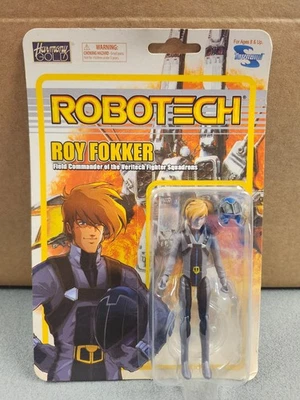 Figura Piloto Robotech Macross Field Commander Roy Fokker Toynami Harmony Gold Foto 1 de 4