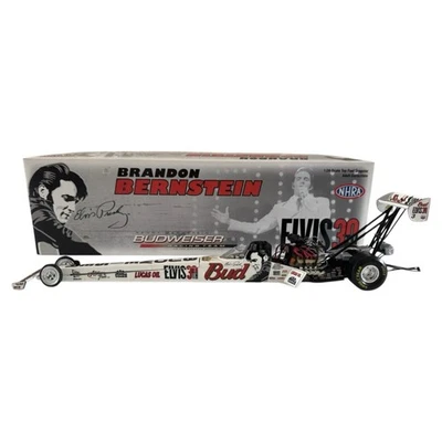 2007 Action 1/24 BRANDON BERNSTEIN ELVIS 30TH BUDWEISER TOP FUEL Only 1,420 Made - Image 1 of 4