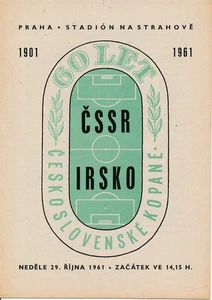 Tschechoslowakei - Republik Irland (WM-Qualifikation) 1961 - Bild 1 von 1