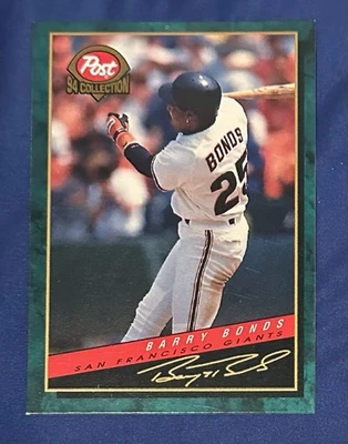 1994 Post Cereal #11 Barry Bonds San Francisco Giants - Image 1 of 2