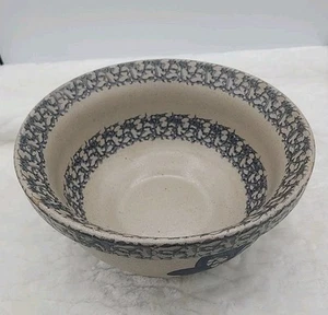 Vintage hausgemachte Keramik 9,5" Schüssel 1991 - Bild 1 von 5