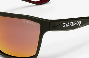 Nike BANDIT GYAKUSOU Sunglasses R EV0987 226 216 Matte Blk 59-17-145 NEW RARE - Picture 1 of 13