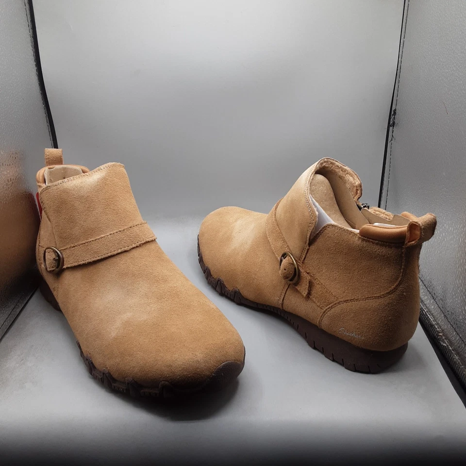 Botín Skechers Bikers Lite Class para mujer 11W marrón castaño A93 Foto 1 de 4