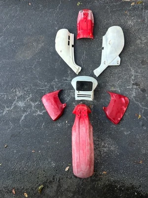 Honda XR650L fairings/plastics ready for you to paint - Image 1 of 4