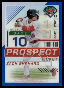 2024 Panini Prospect Edition ZACH EHRHARD PROSPECT TICKET BLUE HOLO /149 #175 - Bild 1 von 2