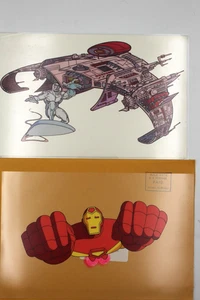 Marvel Action Hour Gewinnspiel Gewinner x2 Sericels Silver Surver & Iron Man - Bild 1 von 4