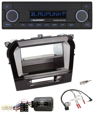 Blaupunkt DAB USB Bluetooth Lenkrad Autoradio für Suzuki Vitara ab 2015 piano sc - Bild 1 von 4