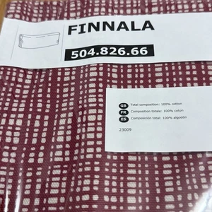 IKEA FINNALA Kopfstützenbezug Dalstorp multi rot 504.826.66 Original Ersatz NEU!!! - Bild 1 von 2