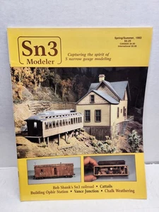 Vintage Spring/Summer 1993 Sn3 Modeler Model Railroad Magazine - Picture 1 of 6