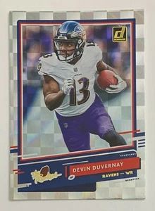 Fútbol americano Panini Donruss 2020 Devin Duvernay Ravens The Rookies Insert RC #TR-DD! - Imagen 1 de 2