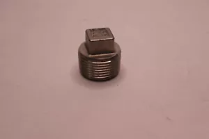Hex Plug 316 Stainless Steel Class 150 1" NPT 1-150-TC-316 - Picture 1 of 1
