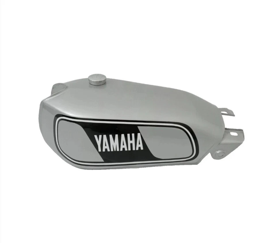 Ajuste para Yamaha 250 DT DT250 Enduro alumínio prata tanque de gasolina 1977-1979 - Imagem 1 de 4