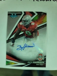 2022 Bowman's Best University #BA-ZH Zach Harrison AUTO Ohio State Buckeyes - Picture 1 of 1
