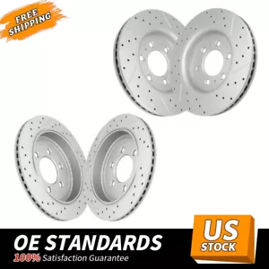 Rotores de freno delanteros perforados para Ford Expedition Lincoln Navigator - Imagen 1 de 11