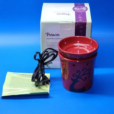 Calentador de cera eléctrico Scentsy Holiday Collection Prancer - Nuevo en caja - Retirado Foto 1 de 4