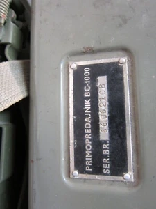 Yugoslavian US military radio BC-1000 - Picture 1 of 2