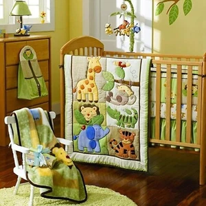 3 Piece Baby Crib Bedding Set for Boys - Newborn, Infant & Toddler Nursery Be... - Picture 1 of 7
