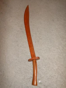 QUALITY HARD WOOD ASIAN CHINESE MARTIAL ARTS TRAINING STICK STAFF SWORD - Picture 1 of 6