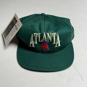 Atlanta 1996 Olympic Games Adjustable Snapback Hat Cap Green: New with Tags NOS - Picture 1 of 9