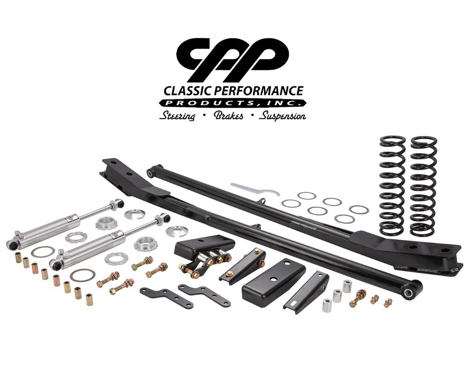 1963-72 Chevy C10 Truck CPP Rear Coilover Tubular Trailing Arm Conversion Kit