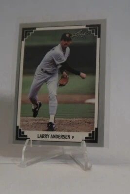 1991 Leaf #407 Larry Andersen Baseball Card  - Image 1 of 2