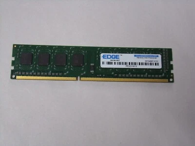 EDGE 4GB 1RX8 PC3-12800 PC DESKTOP RAM MEMORY TESTED!!  Ch161 - Image 1 of 3
