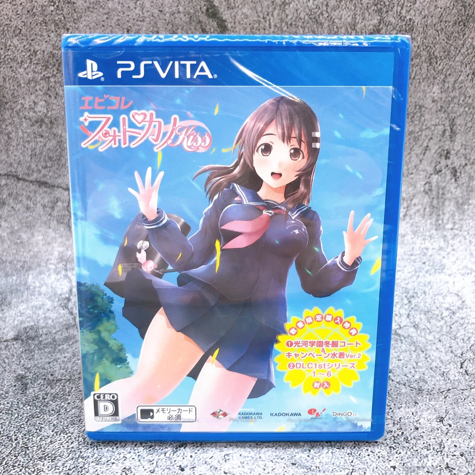 Playstation Vita Ebikore Photo Kano Kiss PSV Kadokawa Japan Game Sealed New - Image 1 of 4