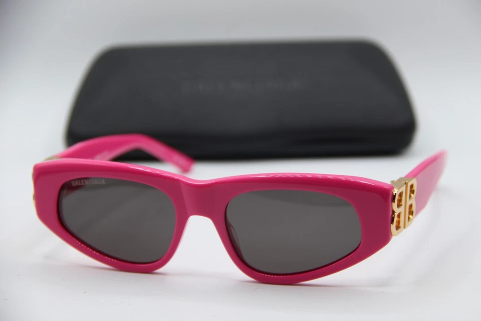 NUEVAS GAFAS DE SOL BALENCIAGA BB0095S 006 ORO ROSA AUTÉNTICAS CON ESTUCHE 53-19 Foto 1 de 4