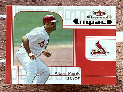 2002 Fleer Maximum Impact Albert Pujols #251 - Image 1 of 2