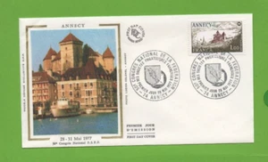 FDC 1977 - Annecy - 28-31 Mai 50e Congress National F. S. P.F - Picture 1 of 2