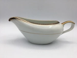 Vintage dipinto a mano Gravy Barca Imperatrice Cina Sposa Oro 1861 GIAPPONE Raro - Foto 1 di 7