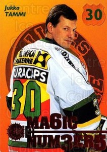 1994-95 Finnish SISU Magic Numbers #10 Jukka Tammi