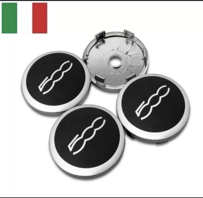 Coprimozzo Per Fiat 500 - Confezione Da 4 Pezzi, Compatibile Con Modelli 2012-2022, Design Originale - Foto 9