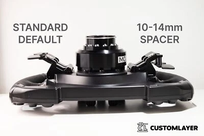 CUSTOMLAYER Moza Paddle Riser – Moza CS / GS / RS / FSR / VISION