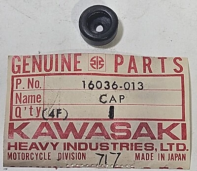 1 NUEVO Tapa de émbolo de arranque original Kawasaki KX125 74-81 KX250 KX400 OEM 16036-013 Foto 1 de 3