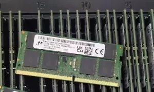 Micron 32GB DDR4 3200 Laptop ECC SODIMM RAM PC4-25600 MT A18ASF4G72HZ-3G2B2 - Picture 1 of 1