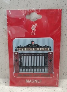 Liverpool FC Official Fridge Magnet The Shankly Gates 'You'll Never Walk Alone' - Picture 1 of 1