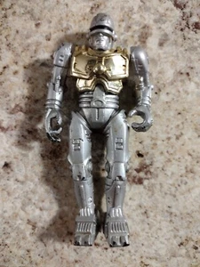 Vintage KO Bootleg Robocop 4” Silver PVC Figure Knock Off Plstic China RoboFreak - Picture 1 of 6