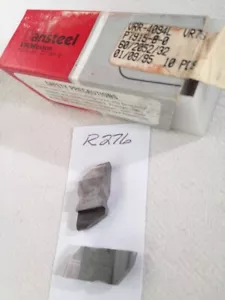 10 NUOVI INSERTI IN CARBURO DI PRIMA TACCA VR/WESSON NR 4094L (LARGHEZZA.188) GR VR75. (R276) - Foto 1 di 2