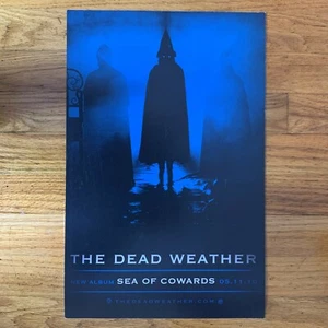 The Dead Weather Sea Of Cowards Promo Poster 2010 Third Man Records Jack White - Picture 1 of 1