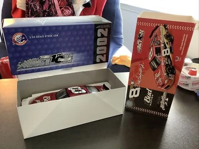 DALE EARNHARDT JR  2002 #8 BUDWEISER MLB ALL STAR GAME ACTION 1/24 SIGNED - Image 1 of 4