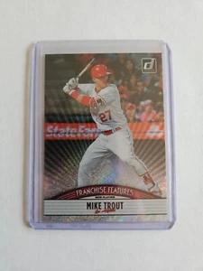 Mike Trout / Jo Adell 2019 Donruss Franchise Features Rapture #FF15 - Picture 1 of 2