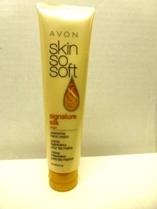 Avon Skin So Soft Signature Silk + Argan Replenishing Hand Cream 3.4 fl oz NEW - Picture 1 of 2