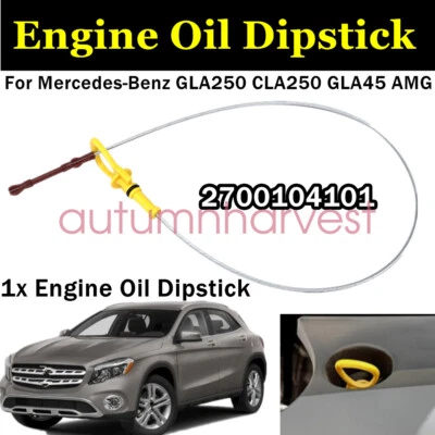 Engine Oil Dipstick 2700104101 For 2014-2020 Mercedes-Benz GLA250 2.0L L4 DOHC - Image 1 of 4